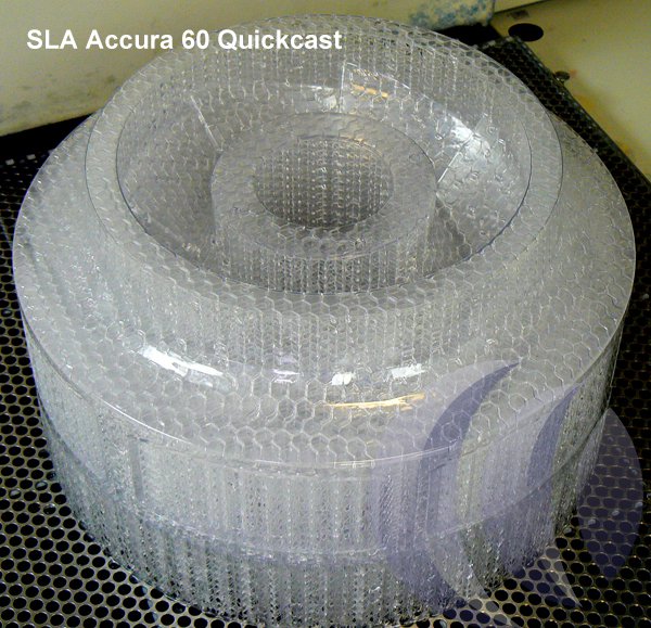SLA Accura 60 Quickcast