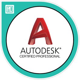 Certified professionals in most all Autodesk products