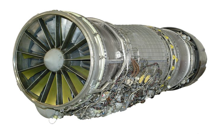 GE Aviation F110 engine.