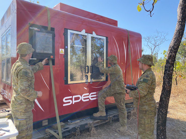 SPEE3D Army field trial