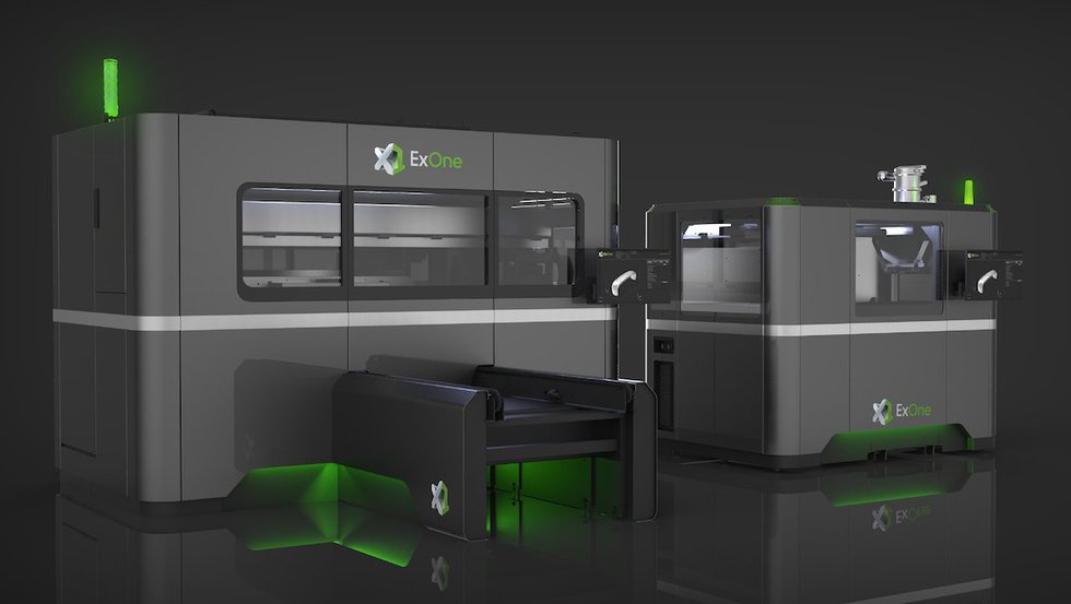 ExOne has redesigned a new green lighting feature into its new production metal printers.jpg