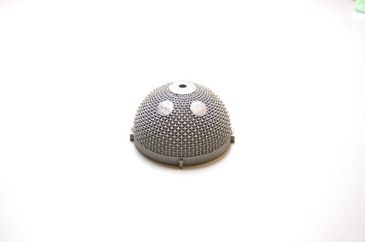 3D printed acetabular cup Proxera ZARE