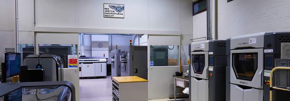 Bentley doubles 3D printing capability at UK HQ