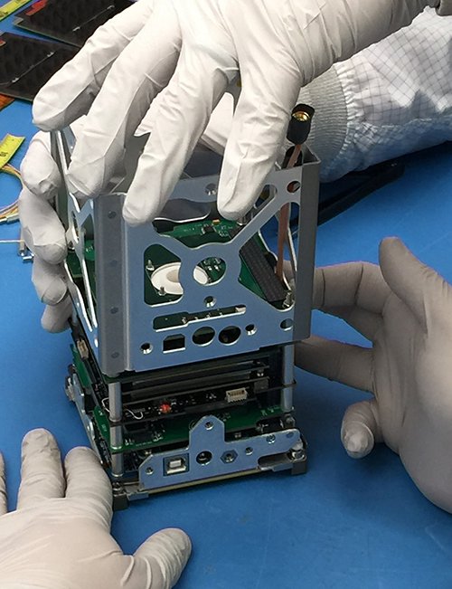 CubeSats can be used for a variety of tasks, from Earth observation to flying science experiments, but their small size makes it a challenge to fit all the parts as well as the shielding needed to manage the extreme temperatures of space. (Credits: NASA)