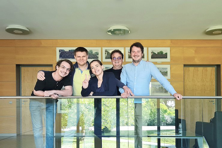 The Anisoprint team visiting Jacobs University Bremen