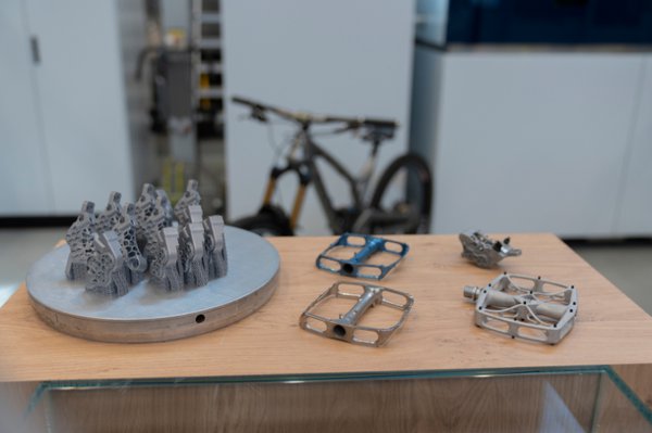 3D printed titanium parts