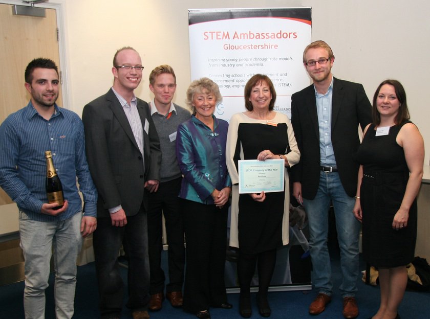 Renishaw Gloucestershire's STEM Company Award