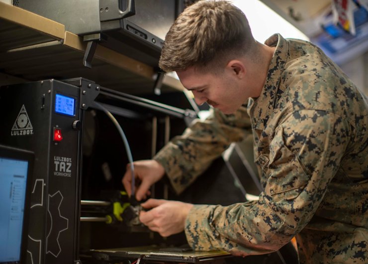 3D printing aboard USS Essex