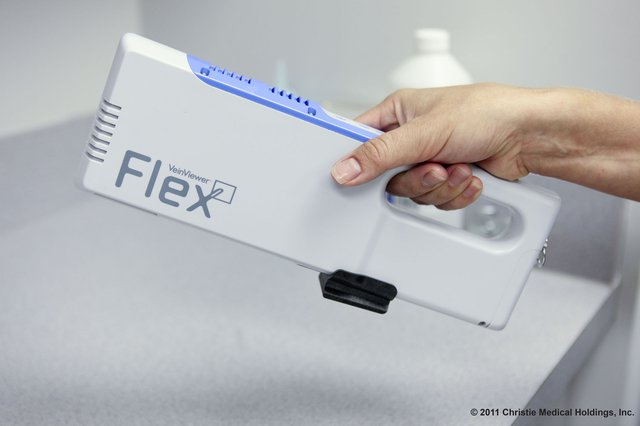 VeinViewer Flex designed using Stratasys 3D printed prototypes