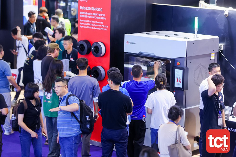Raise3D RMF500 composite 3D printer at TCT Asia 2023
