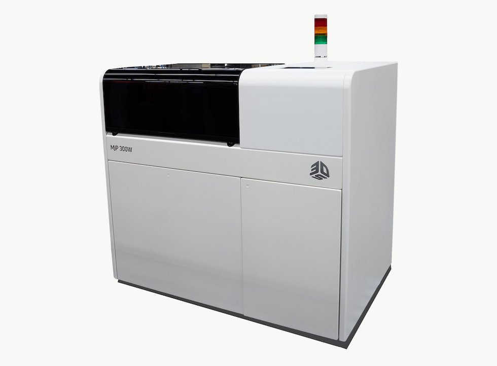 3D Systems MJP 300W wax 3D printer
