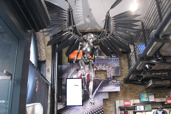 3D printed angel for Oakley London 