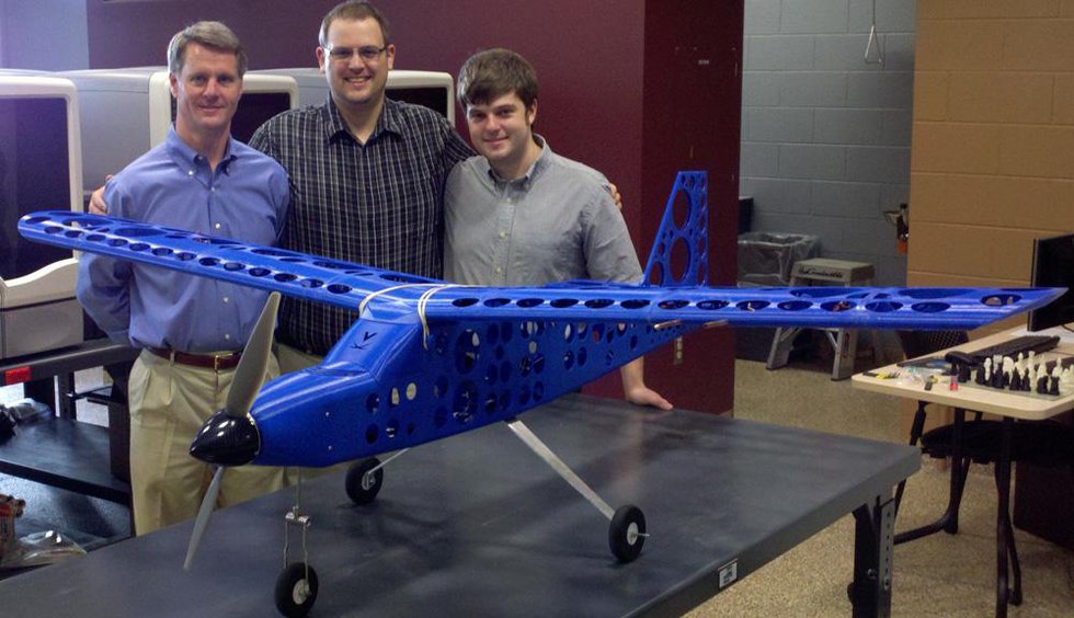 University of Virginia 3D printed plane