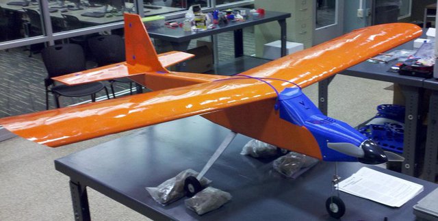 University of Virginia 3D printed plane colours
