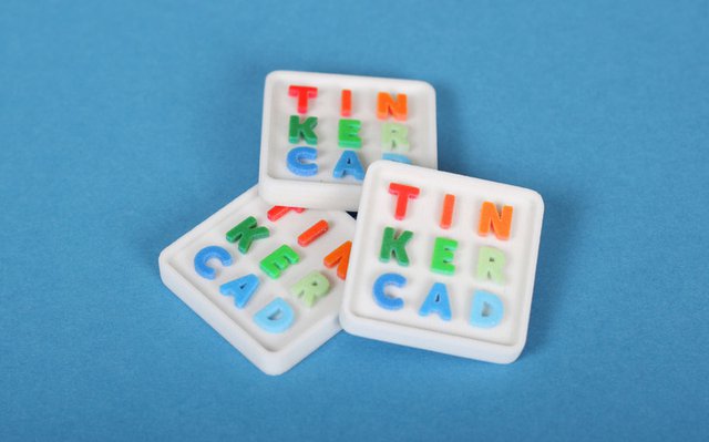 Tinkercad 3D Printed Logo
