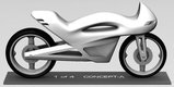 3D model of the concept bike