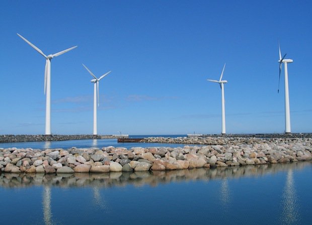 Windkraftanlagen Dänemark gross