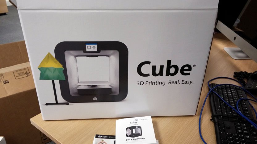 3D Systems Cube 3 3D Printer first impressions - 20141218 095023