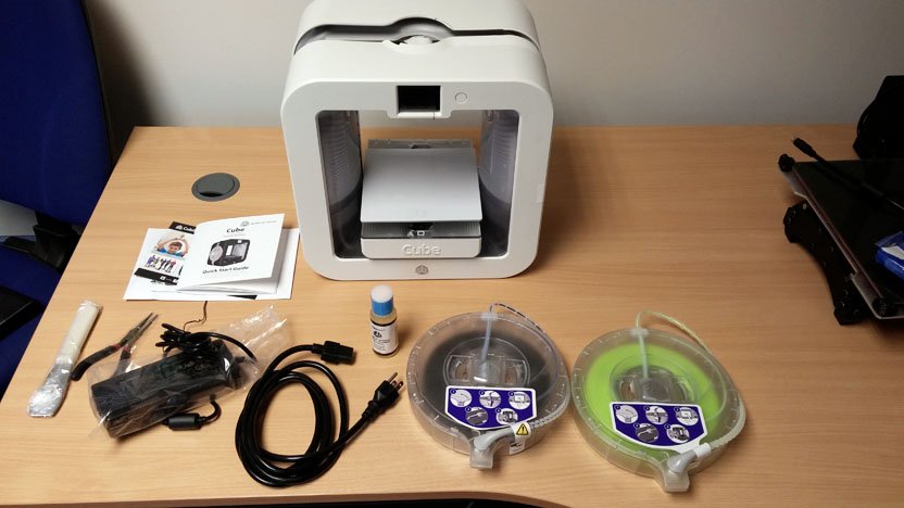 3D Systems Cube 3 3D Printer first impressions - 20141218 100401
