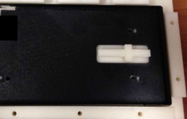 3D printed cover with 3D printed antenna in a 3D printed rf test fixture