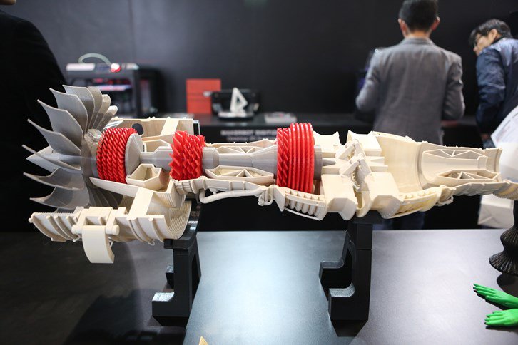 Engine on MakerBot booth at TCT Asia