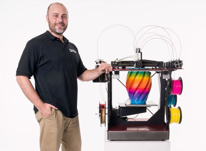 ORD Solutions CEO Chris Gibson and the Rova4D Full Color Blender