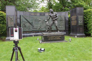 Seabees monument 3D scan