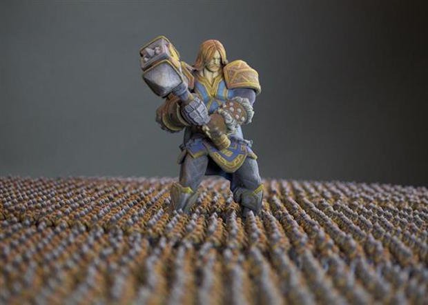 3D printed game character