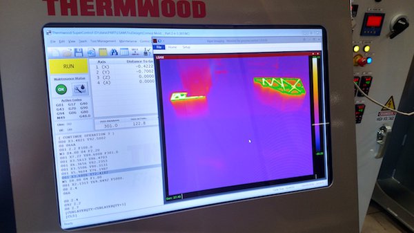 Thermwood thermal imaging